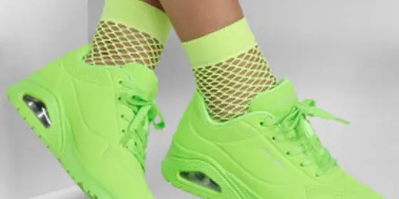 Skechers 73667-LMGN - Skechers Uno Sneaker Neon Nights Grün ansehen