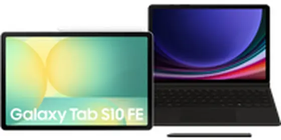 Samsung Galaxy Tab S10 FE 10,9 Zoll 128GB Wi-Fi Silber + Tastaturhülle QWERTZ ansehen