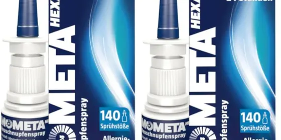 MometaHEXAL? Sprüh Deinen Heuschnupfen weg! Wirkstarkes Allergie-Nasenspray Doppelpack 2X18 g Nasenspray ansehen