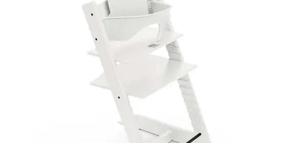 STOKKE® Tripp Trapp® Hochstuhl Buche weiß inkl. Baby Set V2 weiß ansehen