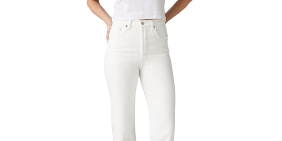 Levis Ankle Jeans Ribcage Straight Ankle in Cloud Over ansehen