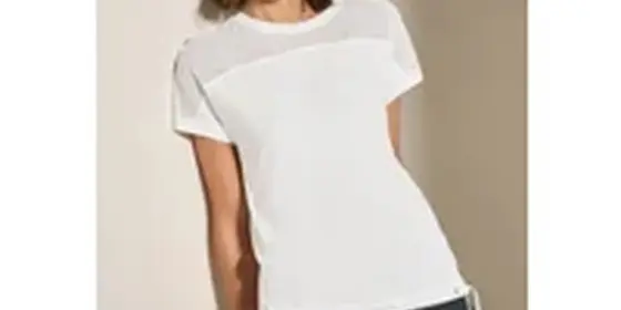 Cecil Damen Leinenmix Bluse mit Knoten in Weiß, Gr: M ansehen