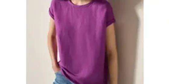 Cecil Damen Leinenmix Bluse mit Knoten in Pink, Gr: M ansehen