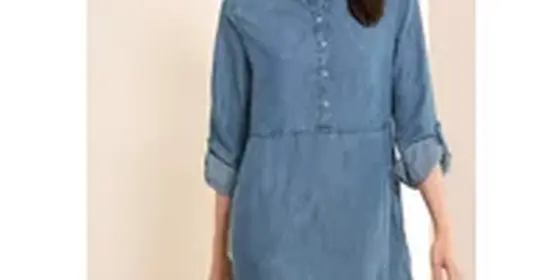 Cecil Damen Lyocell Kleid in Blau, Gr: S ansehen