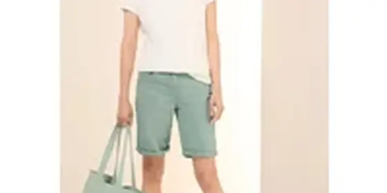Cecil Damen Colored Jeansshorts in Grün, Gr: 25 ansehen