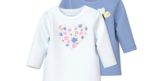 name it Langarmshirt 2er Pack Nbfvubie Serenity ansehen