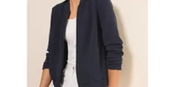 Cecil Damen Softer Blouson in Blau, Gr: M ansehen