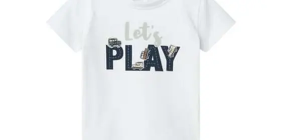 name it T-Shirt Nbmhanger Bright White ansehen
