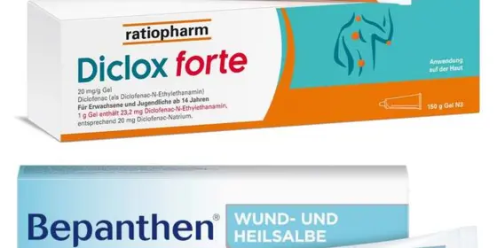 Bepanthen Wund und Heilsalbe &amp; Diclox forte Set 1 Sparset ansehen