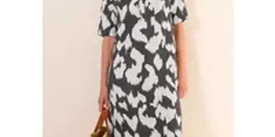 Cecil Damen Gemustertes Kleid in Grau, Gr: S ansehen