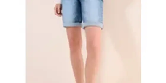 Cecil Damen Casual Fit Jeansshorts in Blau, Gr: 33 ansehen