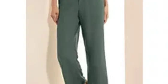 Cecil Damen Wide Leg Hose aus Leinenmix in Grün, Gr: M ansehen
