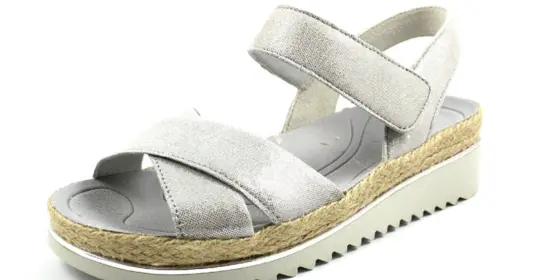 Klassische Sandalen grau 42,5 ansehen
