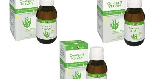 NORSAN Omega-3 VEGAN 3er Set 3X100 ml Flüssigkeit ansehen