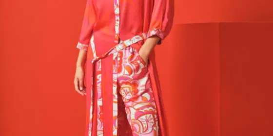 MILANO ITALY Damen Kleid, rot ansehen