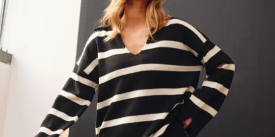 MILANO ITALY Damen Pullover, schwarz ansehen