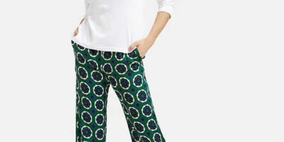 MILANO ITALY Damen Hose, grün ansehen