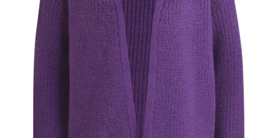 MILANO ITALY Damen Strickjacke, lila ansehen