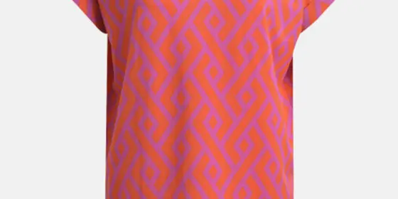 MILANO ITALY Damen T-Shirt, orange ansehen