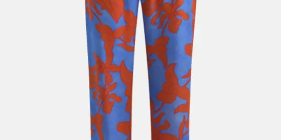 MILANO ITALY Damen Hose, blau ansehen