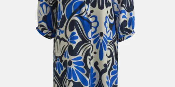MILANO ITALY Damen Kleid, blau ansehen