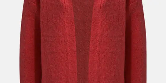 MILANO ITALY Damen Strickjacke, rot ansehen