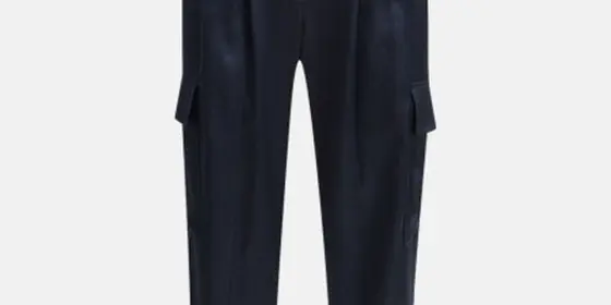 MILANO ITALY Damen Cargohose, dunkelblau ansehen