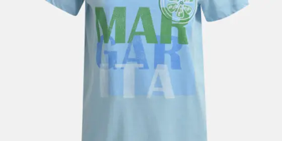 MILANO ITALY Damen T-Shirt, hellblau ansehen