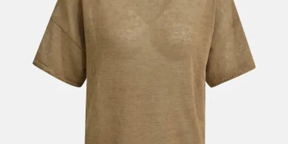 MILANO ITALY Damen Strick-Shirt, braun ansehen