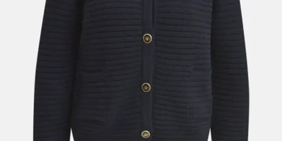 MILANO ITALY Damen Strickjacke, dunkelblau ansehen