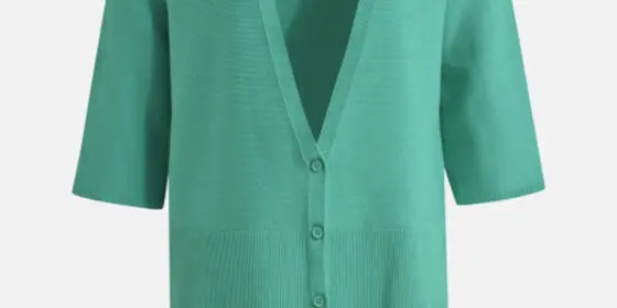 MILANO ITALY Damen Strickjacke, türkis ansehen