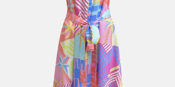 MILANO ITALY Damen Kleid, blau ansehen