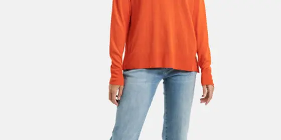 MILANO ITALY Damen Pullover, orange ansehen